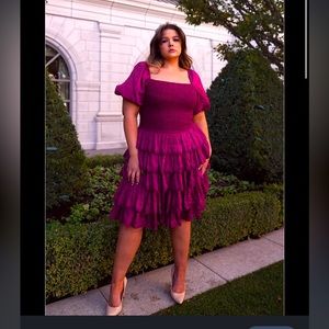 JessaKae and Lindsey Stirling Collaboration, Magic Dress, Size 2x, Magenta